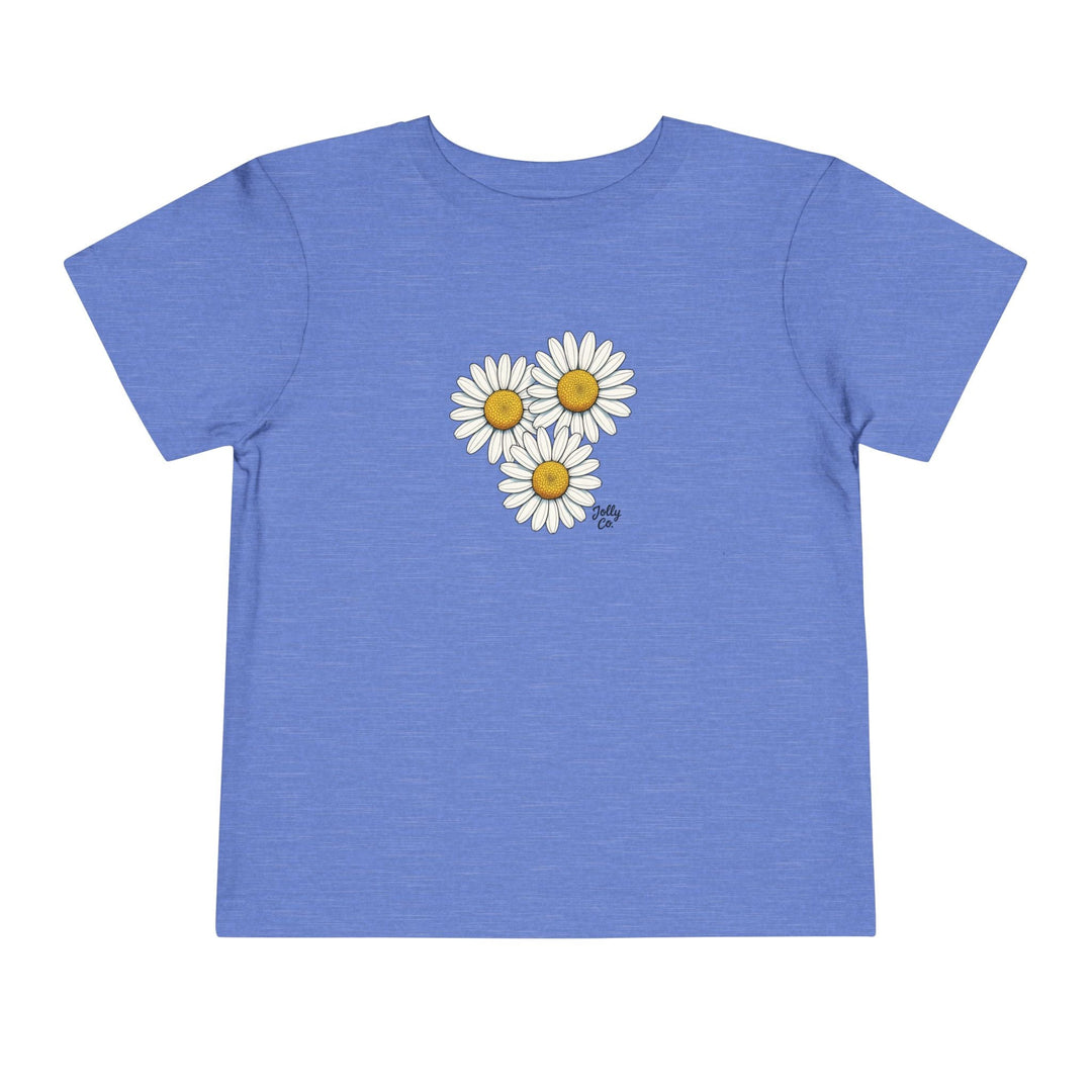 Daisies Toddler Short Sleeve Tee - Jolly Co Creations