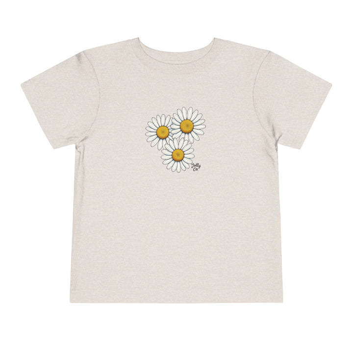 Daisies Toddler Short Sleeve Tee - Jolly Co Creations