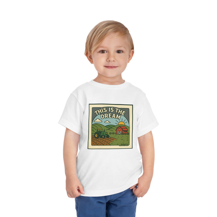 Farm Dream Toddler Short Sleeve Tee - Jolly Co Creations