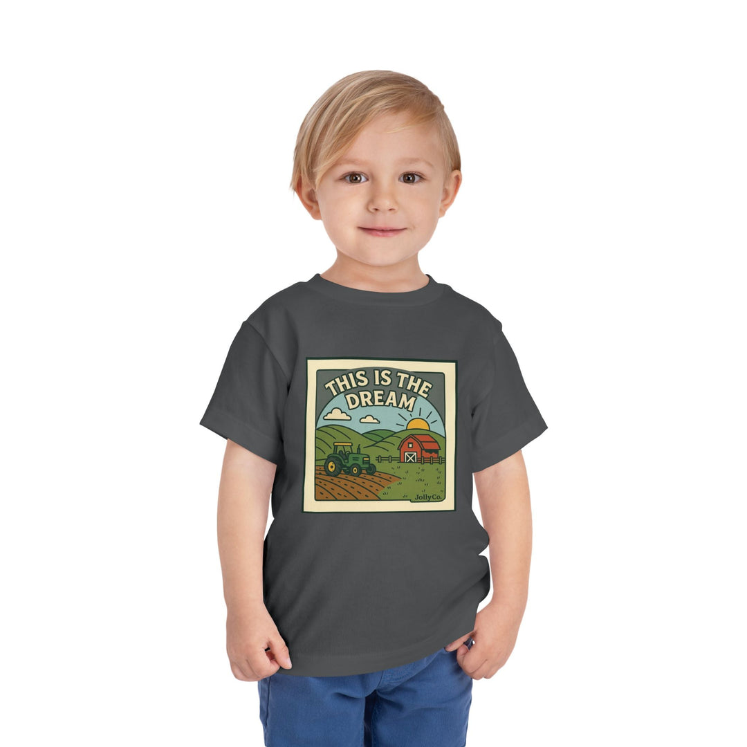 Farm Dream Toddler Short Sleeve Tee - Jolly Co Creations