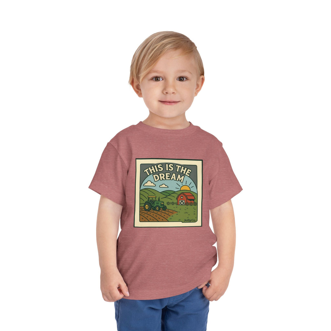Farm Dream Toddler Short Sleeve Tee - Jolly Co Creations