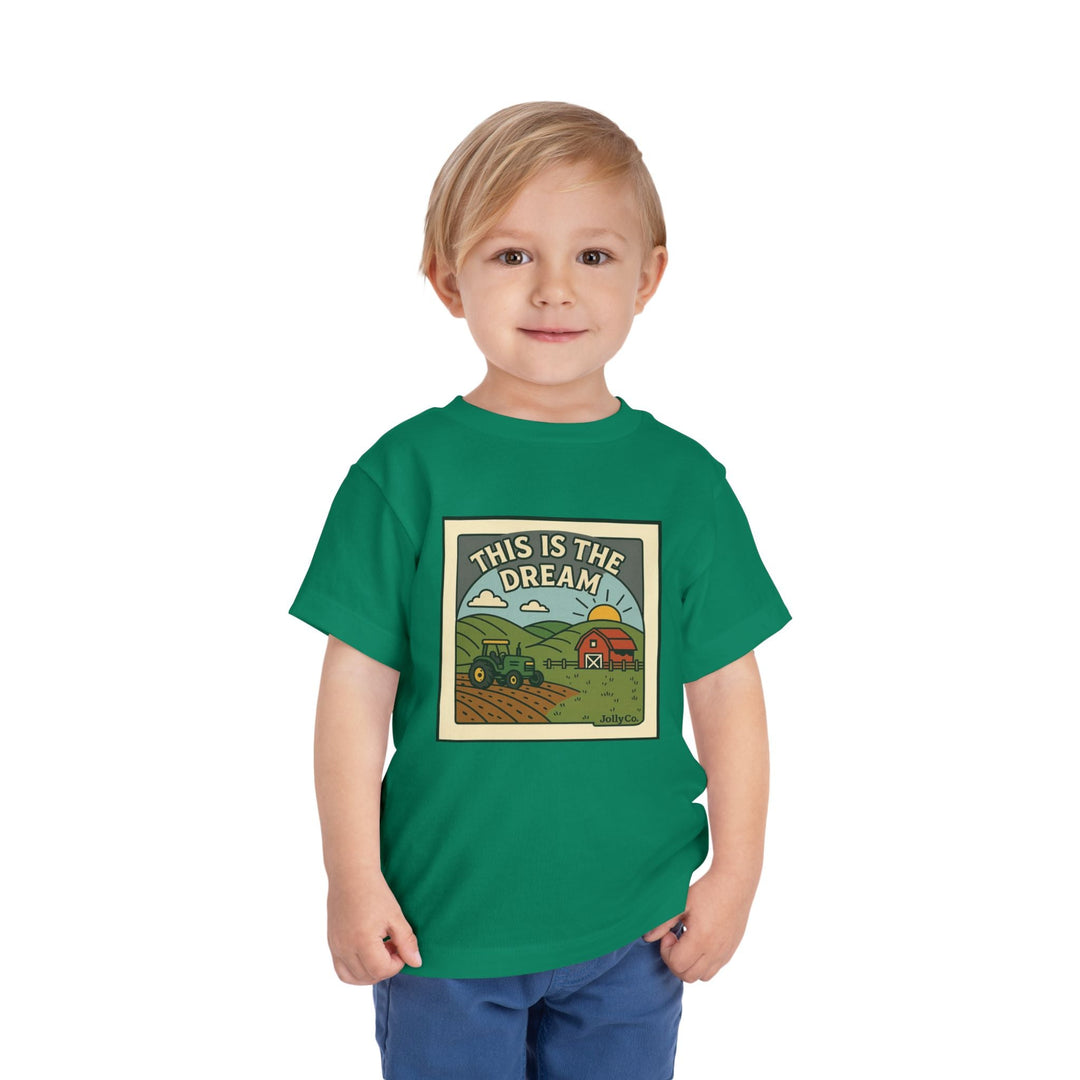 Farm Dream Toddler Short Sleeve Tee - Jolly Co Creations