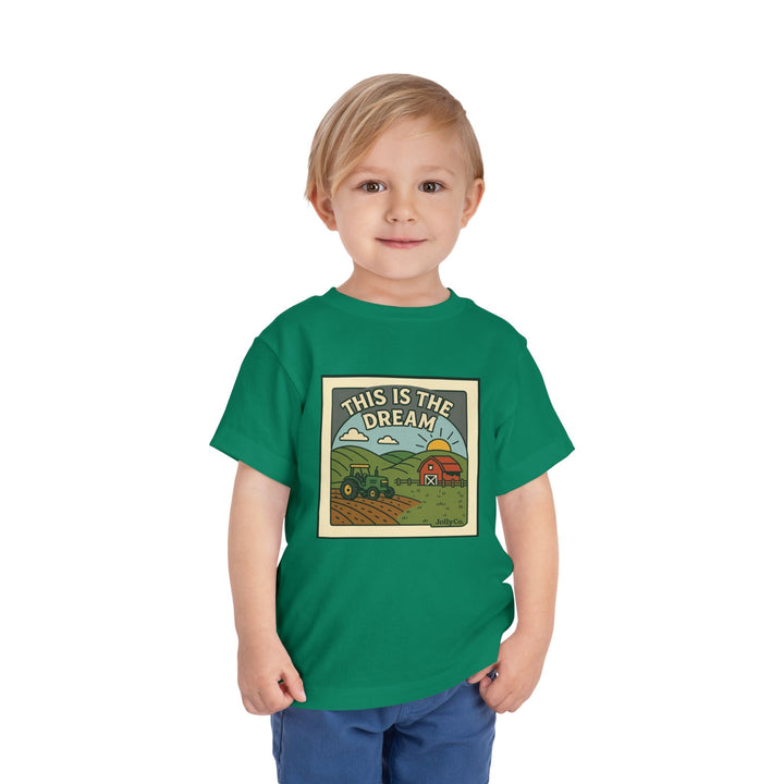 Farm Dream Toddler Short Sleeve Tee - Jolly Co Creations