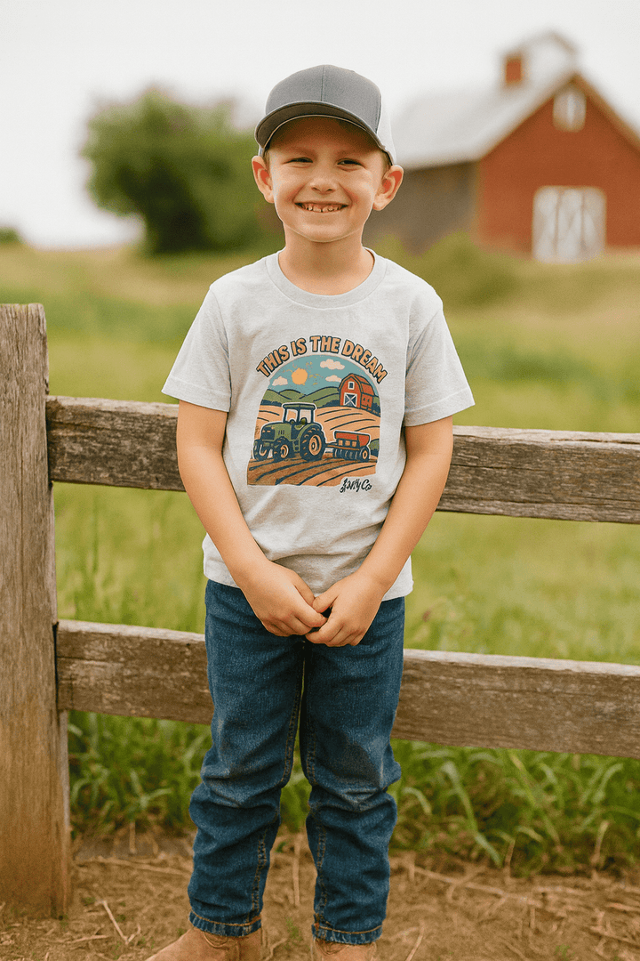 Farm Life Kids Short Sleeve Tee - Jolly Co Creations