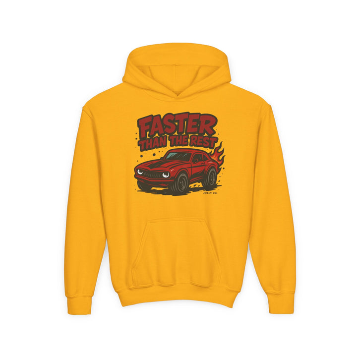 Faster than the Rest Kids Hoodie - Jolly Co Creations18966239