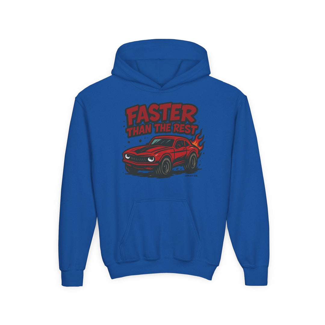 Faster than the Rest Kids Hoodie - Jolly Co Creations18966239