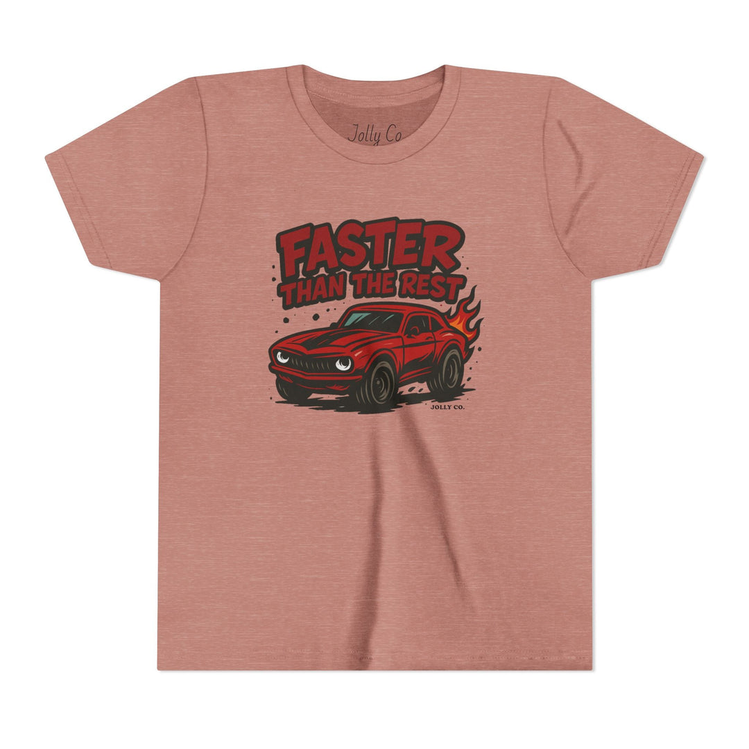 Faster than the Rest Kids Short Sleeve Tee - Jolly Co Creations45377247