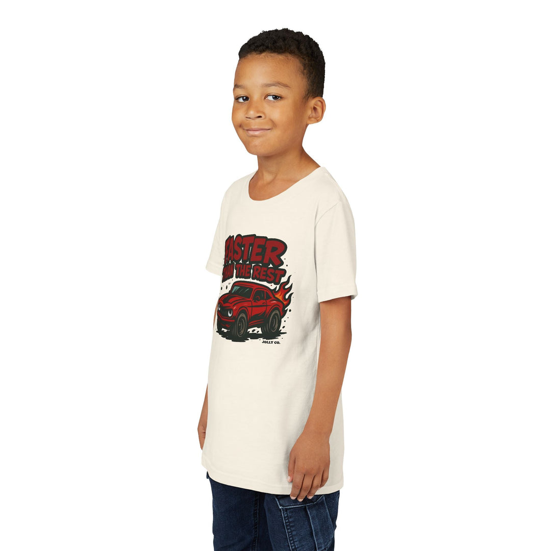 Faster than the Rest Kids Short Sleeve Tee - Jolly Co Creations45410015