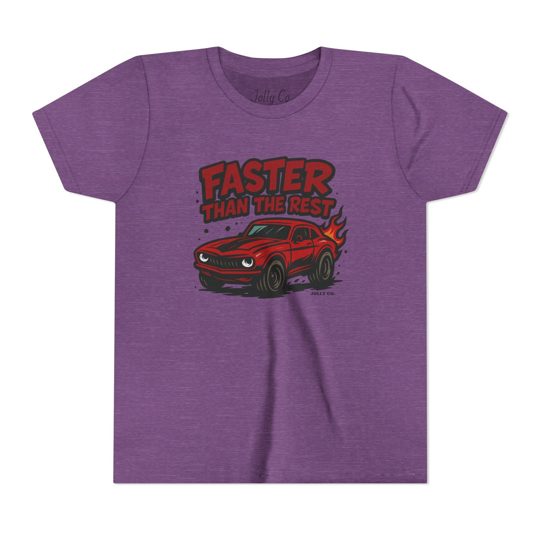Faster than the Rest Kids Short Sleeve Tee - Jolly Co Creations45410015