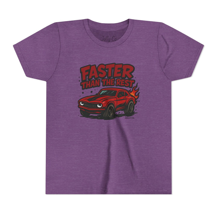 Faster than the Rest Kids Short Sleeve Tee - Jolly Co Creations45410015