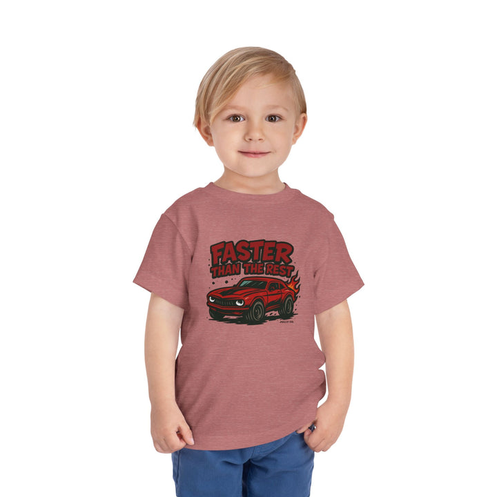 Faster than the Rest Toddler Short Sleeve Tee - Jolly Co Creations12248799
