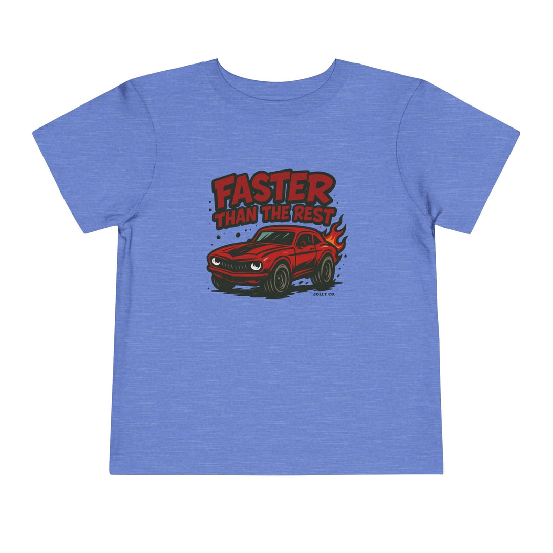 Faster than the Rest Toddler Short Sleeve Tee - Jolly Co Creations12248799