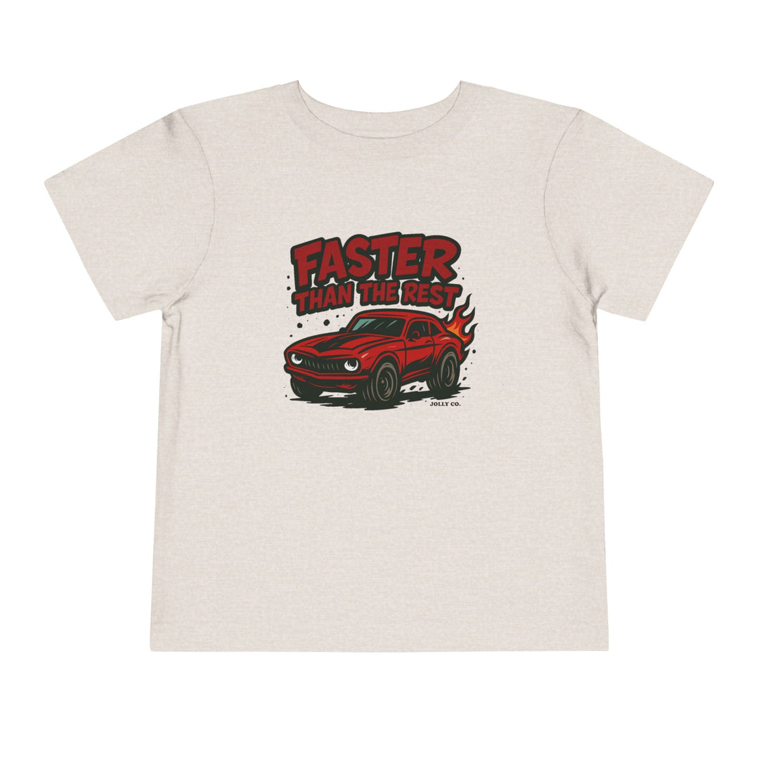 Faster than the Rest Toddler Short Sleeve Tee - Jolly Co Creations12281567