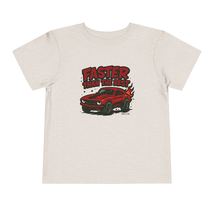 Faster than the Rest Toddler Short Sleeve Tee - Jolly Co Creations12281567