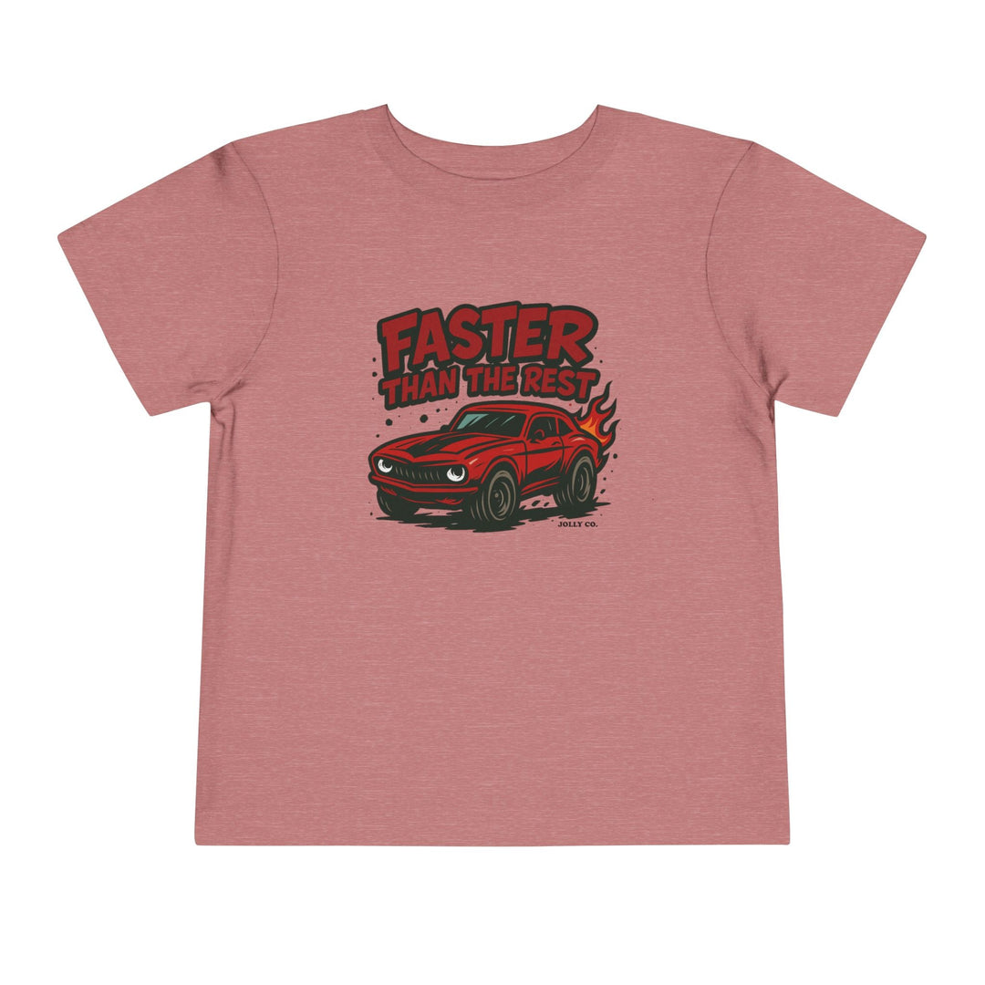 Faster than the Rest Toddler Short Sleeve Tee - Jolly Co Creations12314335
