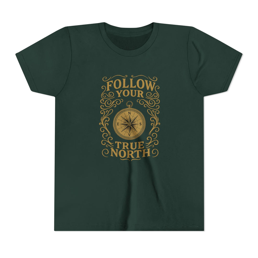 Follow Your True North Kids Short Sleeve Tee - Jolly Co Creations