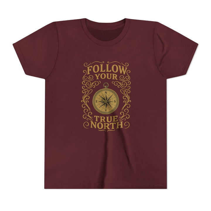 Follow Your True North Kids Short Sleeve Tee - Jolly Co Creations