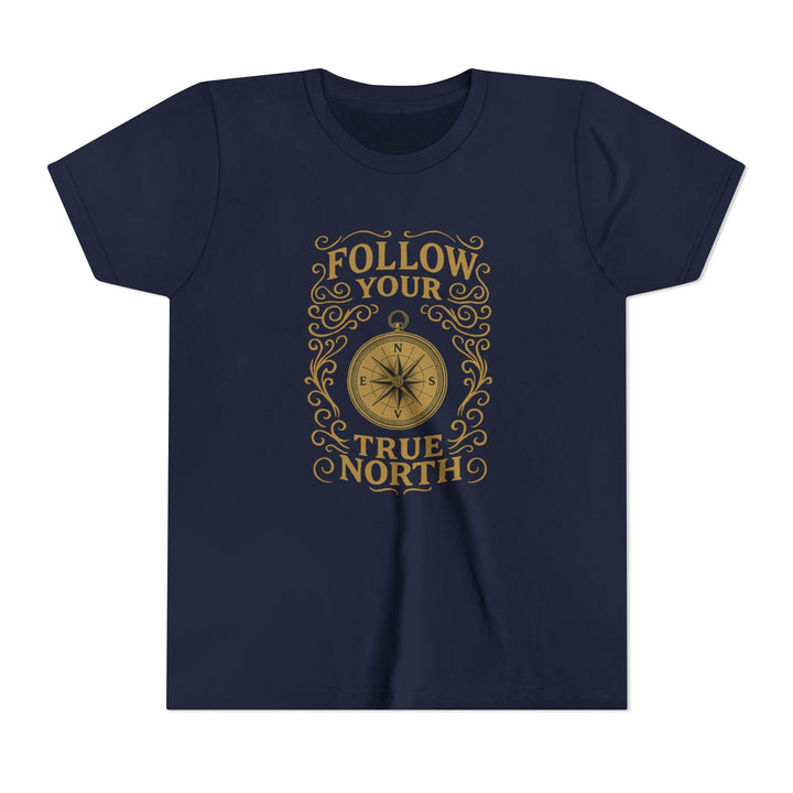 Follow Your True North Kids Short Sleeve Tee - Jolly Co Creations