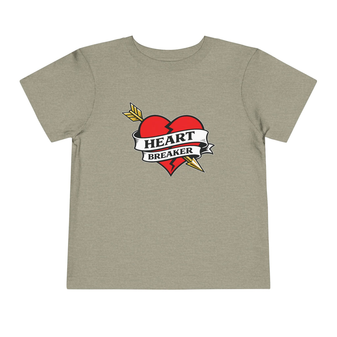 Heart Breaker Toddler Short Sleeve Tee - Jolly Co Creations