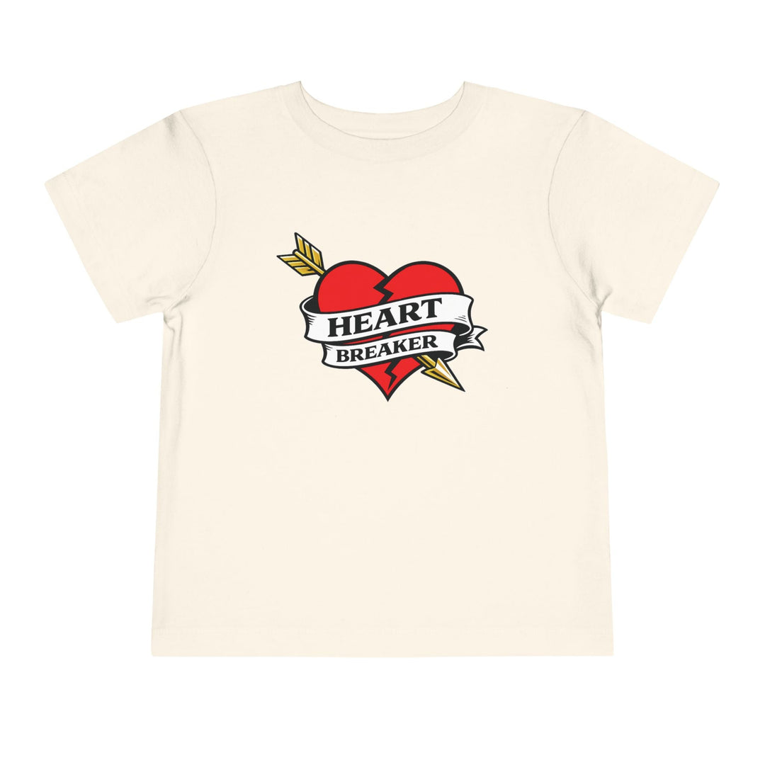 Heart Breaker Toddler Short Sleeve Tee - Jolly Co Creations