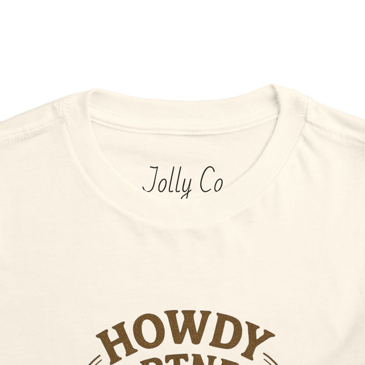 Howdy Partner! Western Style Toddler Short Sleeve Tee - Jolly Co Creations97000415
