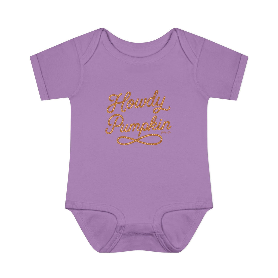Howdy Pumpkin Baby Short Sleeve Onesie - Jolly Co Creations