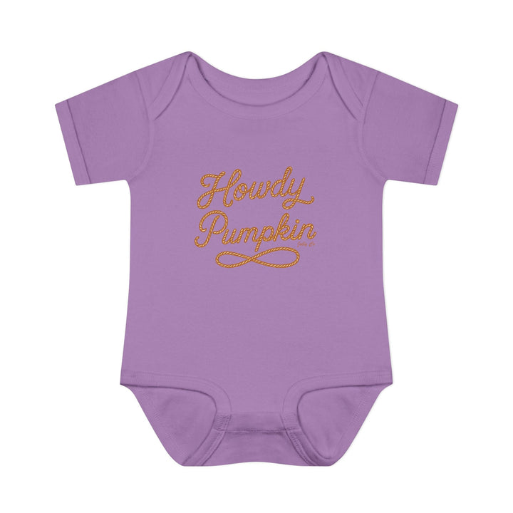 Howdy Pumpkin Baby Short Sleeve Onesie - Jolly Co Creations