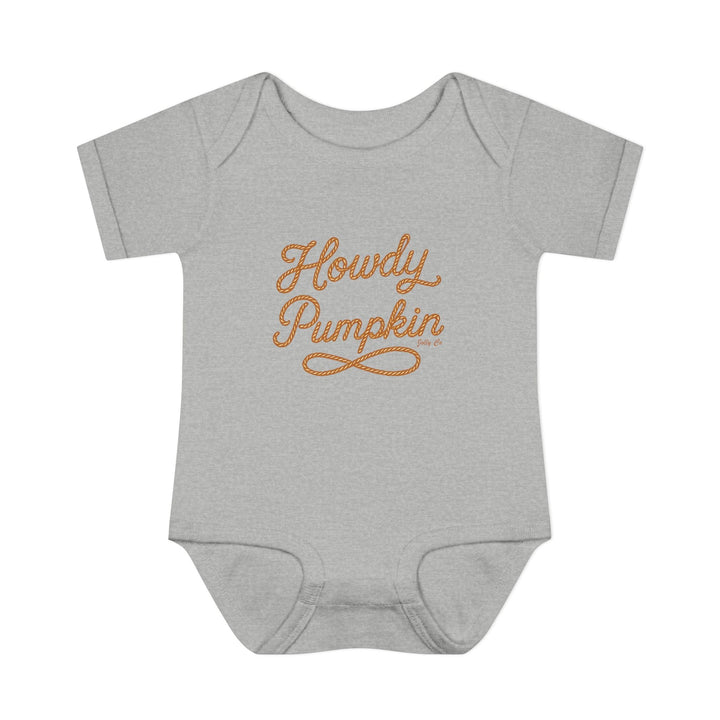 Howdy Pumpkin Baby Short Sleeve Onesie - Jolly Co Creations