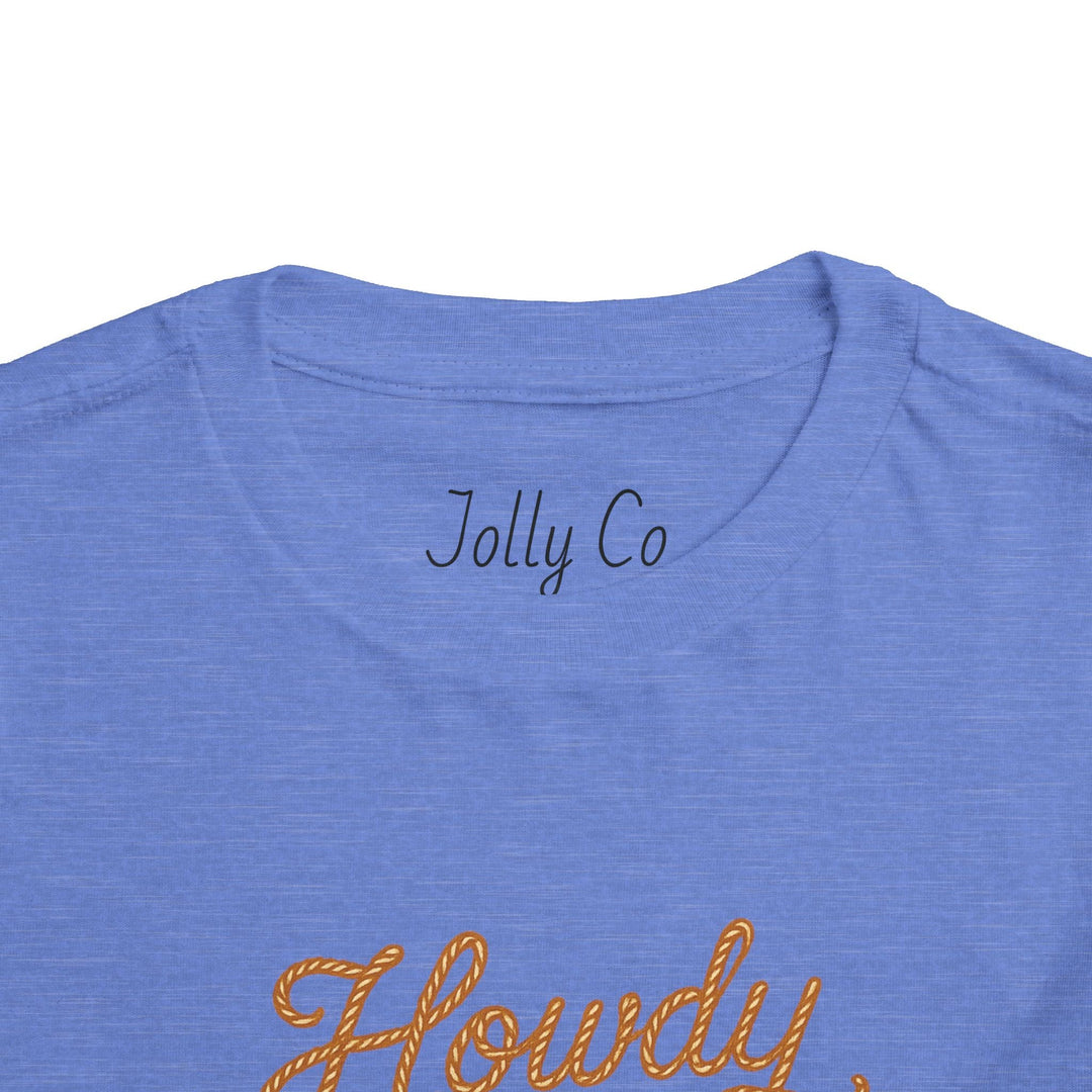 Howdy Pumpkin Toddler Short Sleeve Tee - Jolly Co Creations