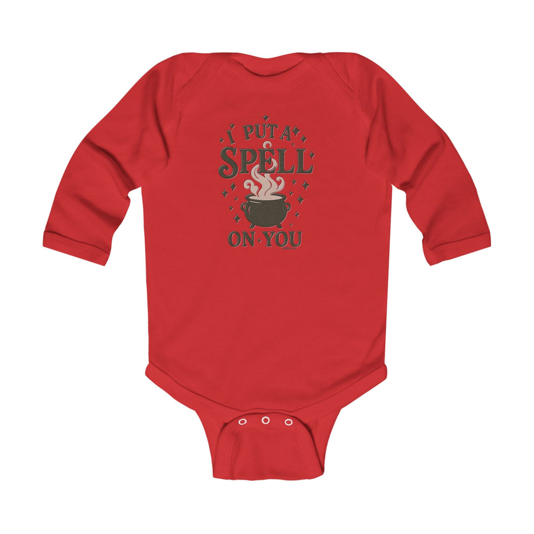 I Put a Spell on You Baby Long Sleeve Onesie - Jolly Co Creations