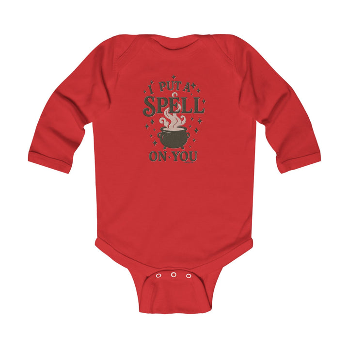 I Put a Spell on You Baby Long Sleeve Onesie - Jolly Co Creations