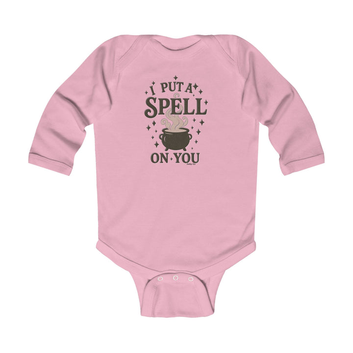 I Put a Spell on You Baby Long Sleeve Onesie - Jolly Co Creations