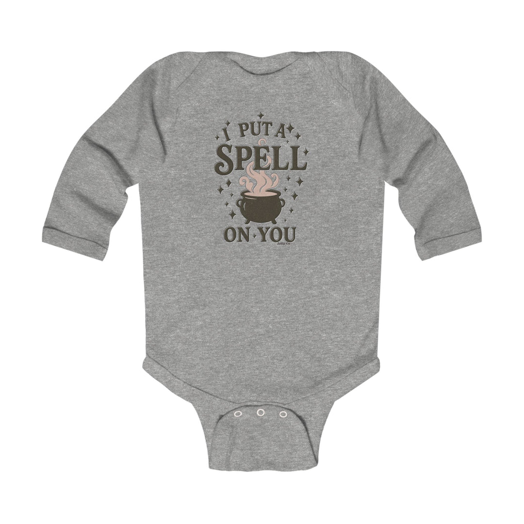 I Put a Spell on You Baby Long Sleeve Onesie - Jolly Co Creations