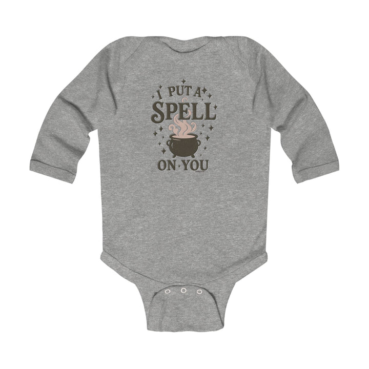 I Put a Spell on You Baby Long Sleeve Onesie - Jolly Co Creations