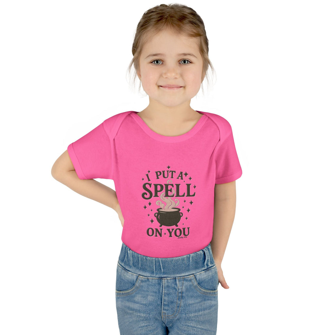 I Put a Spell on You Baby Short Sleeve Onesie - Jolly Co Creations