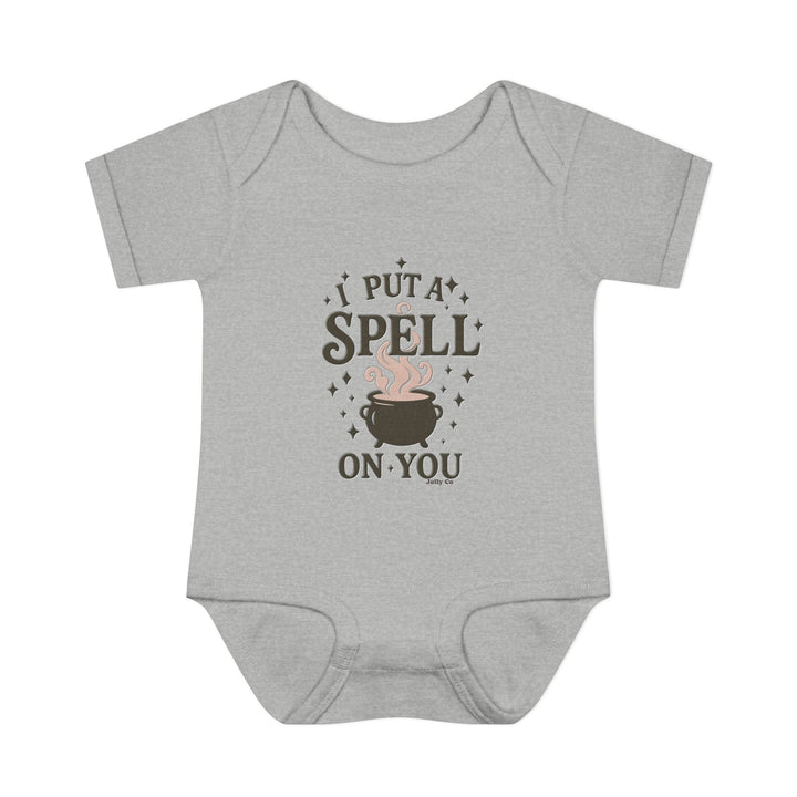I Put a Spell on You Baby Short Sleeve Onesie - Jolly Co Creations