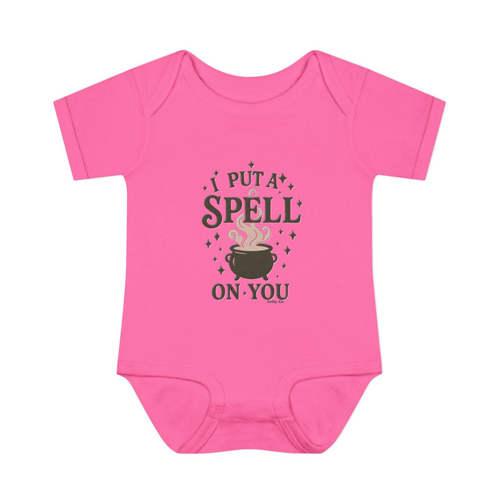 I Put a Spell on You Baby Short Sleeve Onesie - Jolly Co Creations