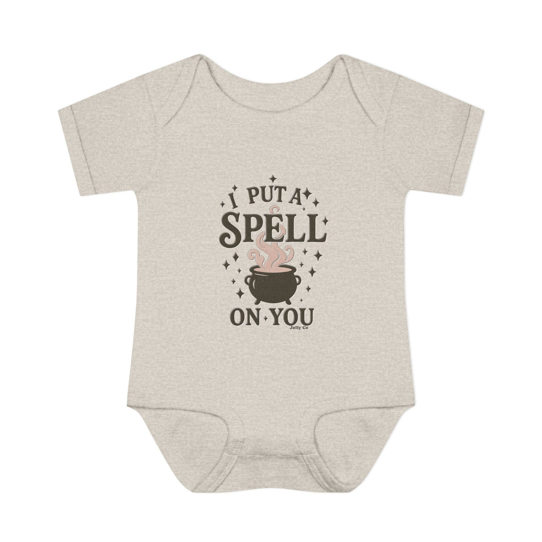 I Put a Spell on You Baby Short Sleeve Onesie - Jolly Co Creations