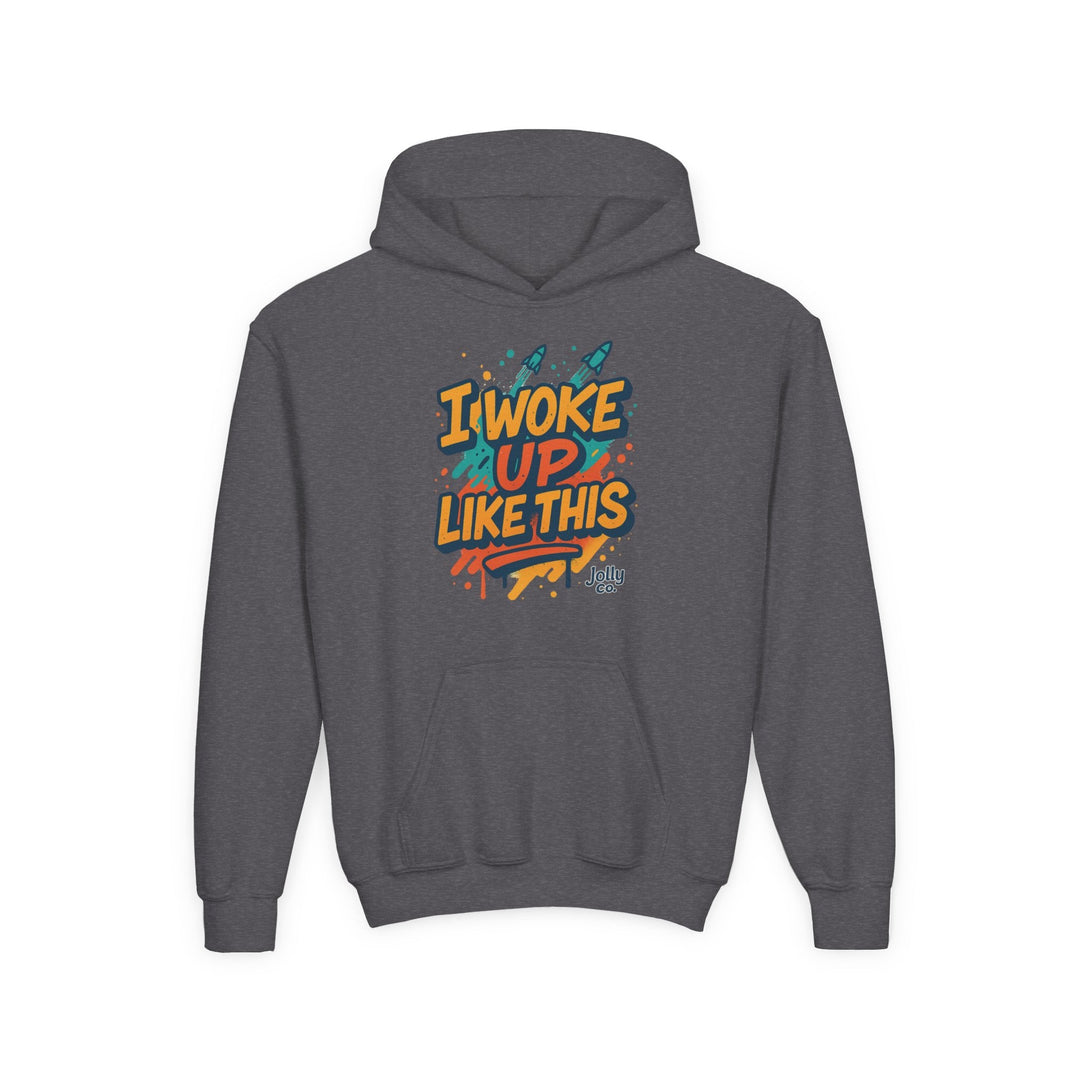 I Woke Up Like This Kids Hoodie - Jolly Co Creations62582495