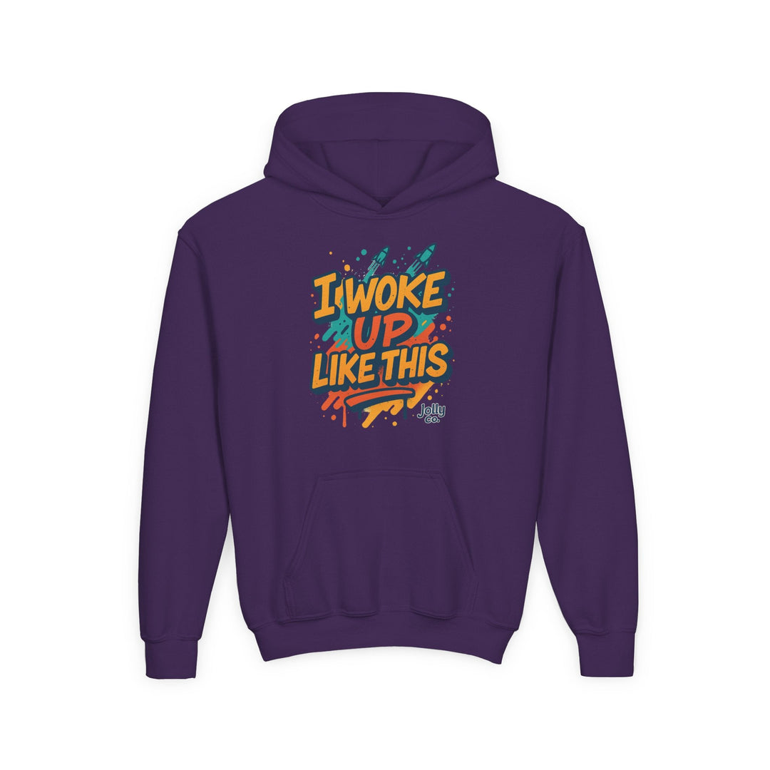 I Woke Up Like This Kids Hoodie - Jolly Co Creations62680799