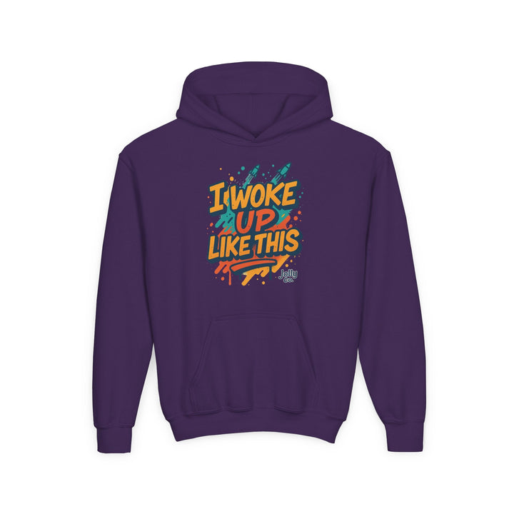 I Woke Up Like This Kids Hoodie - Jolly Co Creations62680799