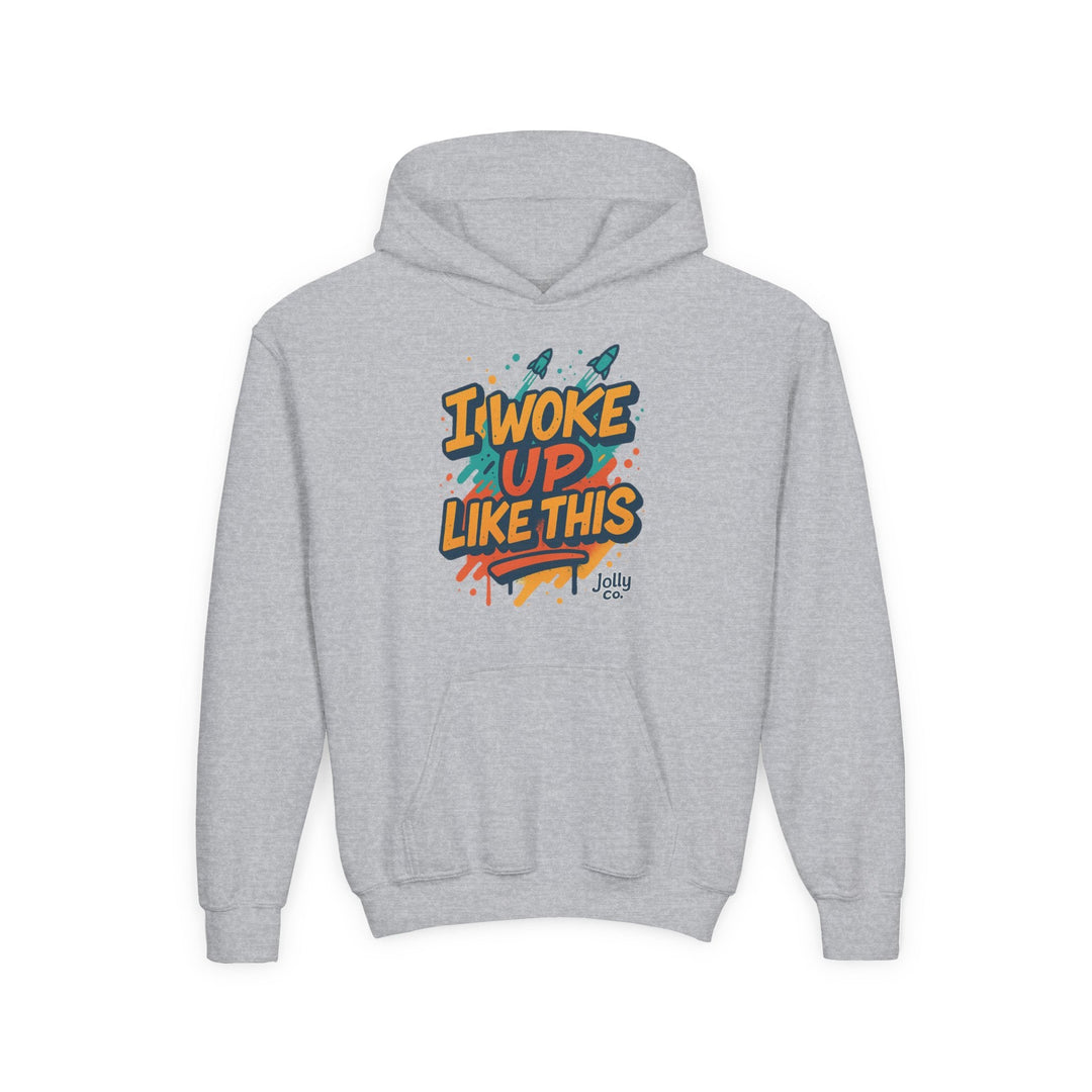 I Woke Up Like This Kids Hoodie - Jolly Co Creations62779103
