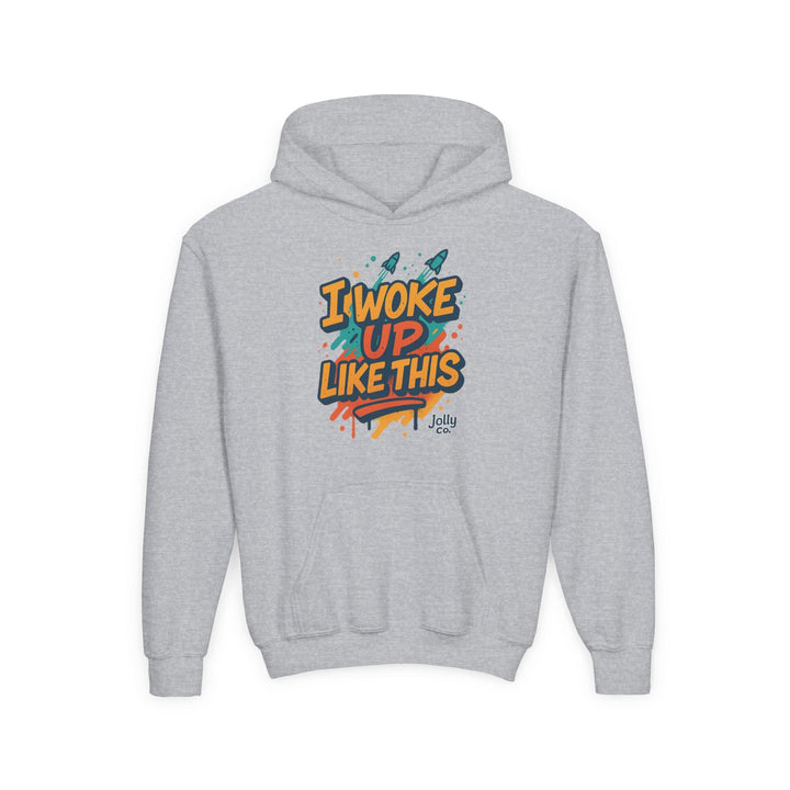 I Woke Up Like This Kids Hoodie - Jolly Co Creations62779103