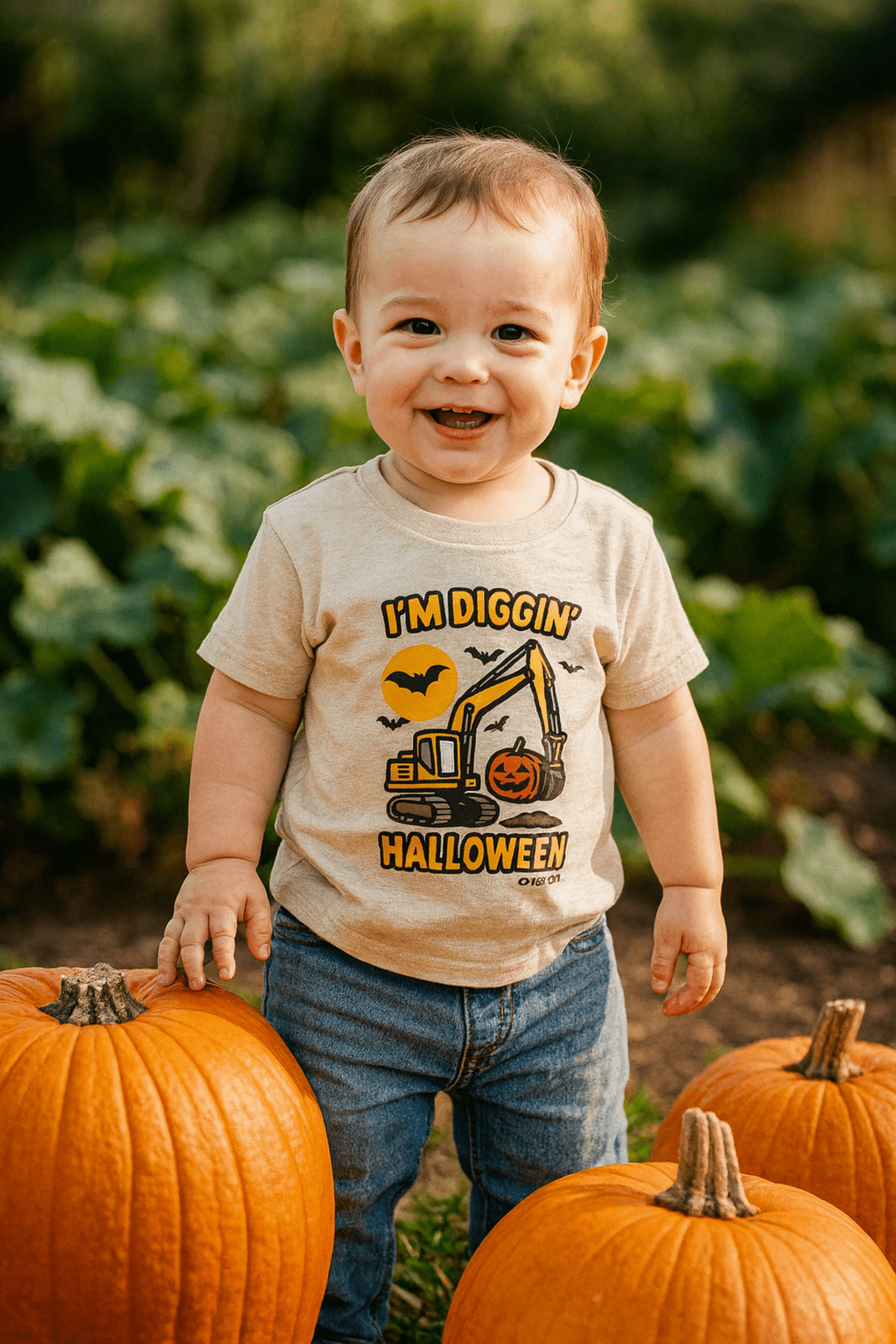 I'm Diggin' Halloween Baby Short Sleeve Tee - Jolly Co Creations