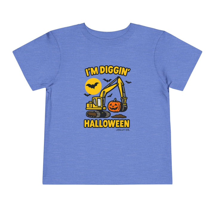 I'm Diggin' Halloween Toddler Short Sleeve Tee - Jolly Co Creations