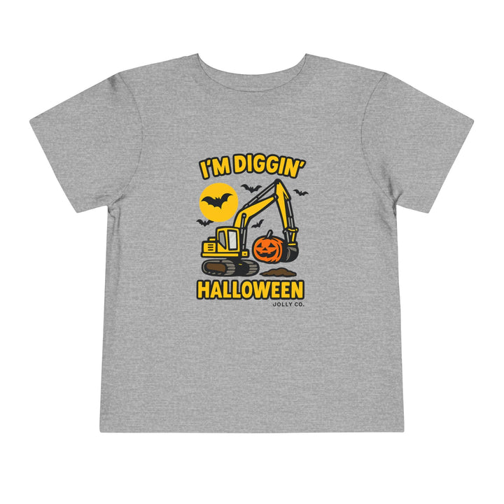 I'm Diggin' Halloween Toddler Short Sleeve Tee - Jolly Co Creations