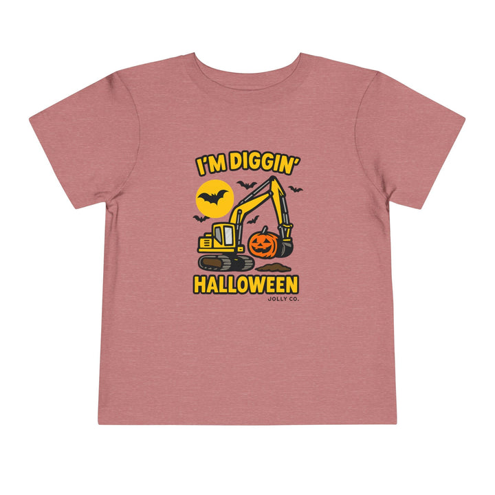 I'm Diggin' Halloween Toddler Short Sleeve Tee - Jolly Co Creations