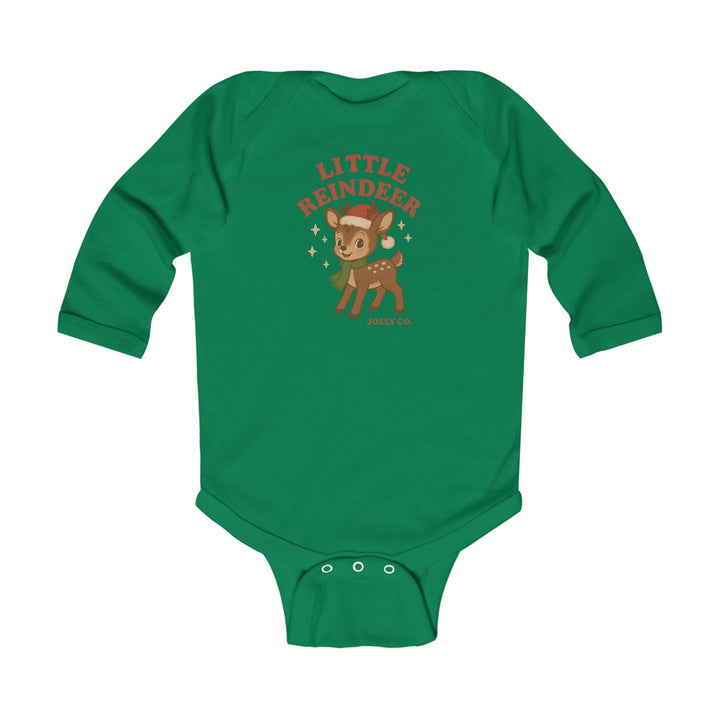 Little Reindeer Baby Long Sleeve Onesie - Jolly Co Creations