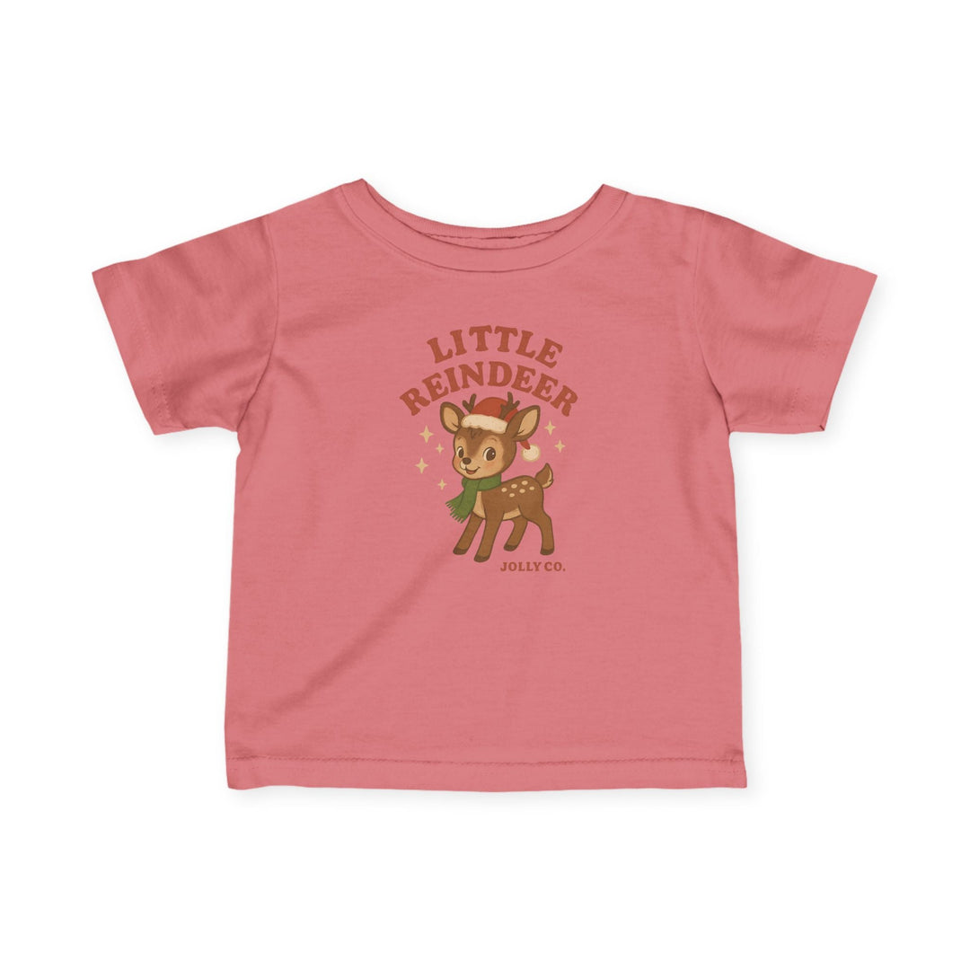 Little Reindeer Baby Short Sleeve Tee - Jolly Co Creations