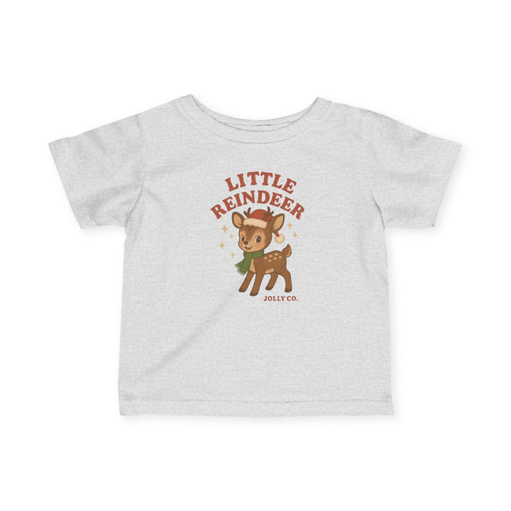 Little Reindeer Baby Short Sleeve Tee - Jolly Co Creations